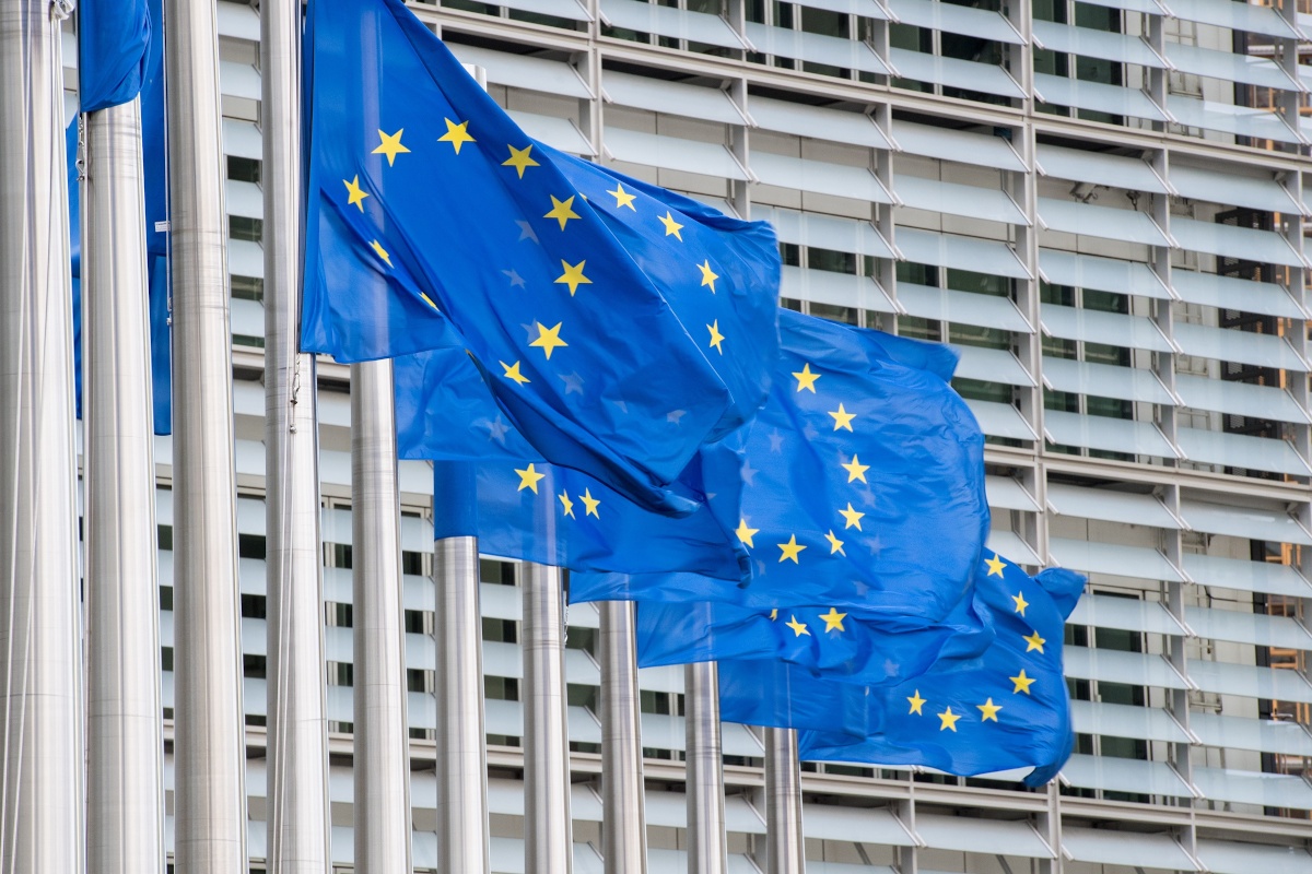 Berlaymont Building in Brussels, headquarters of the European Commission