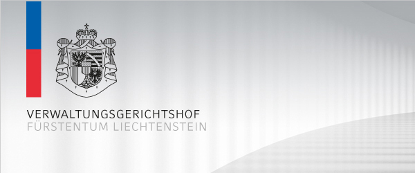 Logo des Verwaltungsgerichtshof des Fürstentums Liechtenstein