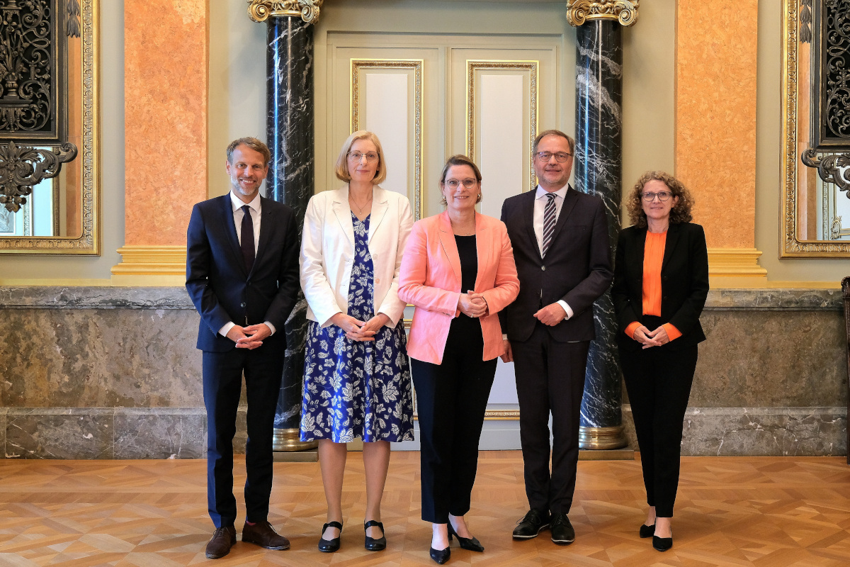 Antrittsbesuch der Bundesjustizministerin Dr. Hubig am BVerwG